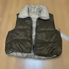 ZARAパフベスト/中綿ベスト（リバーシブル）
