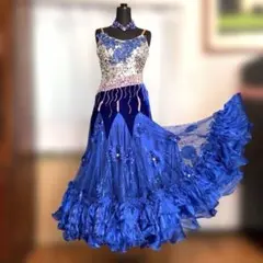 タカダンスの青と金のドレス タカダンスの青と金のドレス - メルカリ