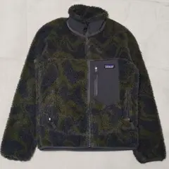 Patagonia 24aw フリース　クラシック　レトロ ジャケット カモフラ