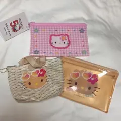 キティ 日焼け カオハナ ポーチ