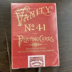 未開封 Vanity No.41 赤 1895復刻 USPCC 限定2000のサムネイル