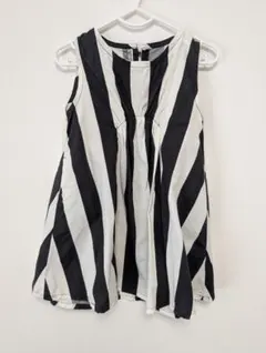 BREEZE ノースリーブストライプワンピース 90サイズ