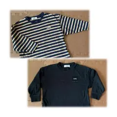 X-girl stages ロングTシャツ2枚セット