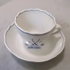 1月末で削除 値下げ カップ＆ソーサー MEISSEN マイセン 歴代双剣