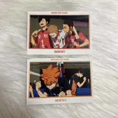 ハイキュー!! ゴミ捨て場の決戦 ポストカード 2点セット