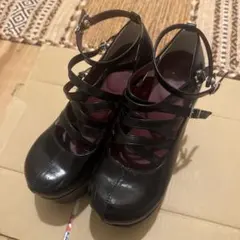 YOSUKE 厚底チャンキーヒールパンプスのサムネイル