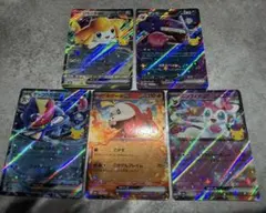 ジラーチexゲンガーexゲッコウガexホゲータexニンフィアex