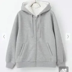 裏ボア パーカー