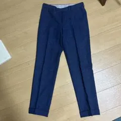 ダークブルー スラックス