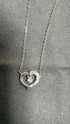 4℃ silver ハートモチーフネックレス