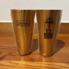 コールマンアルミゴールドタンブラー 2個セット Coleman