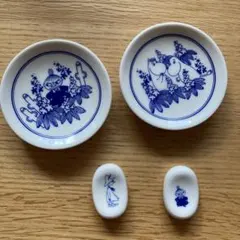 豆皿　箸置き　セット　ムーミン　食器　皿　新品
