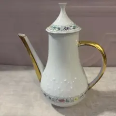 BOHEMIA ボヘミア 草花絵柄 金彩 ハイエナメル デカンタ デキャンタ