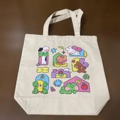 未使用　LINE FRIENDS トートバッグ カラフルのサムネイル