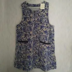 新品未使用 タグ付き ノースリーブ エプロン