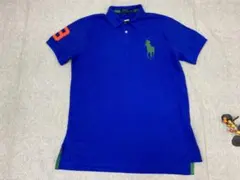 M335☆POLO RALPH LAUREN 半袖ビックポニー刺繍ポロシャツ