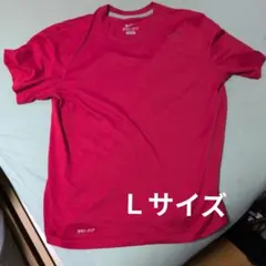 NIKE DRI-FIT Tシャツ レッド L