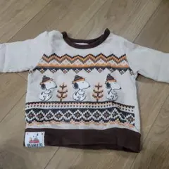 PEANUTS スヌーピー トレーナー 80