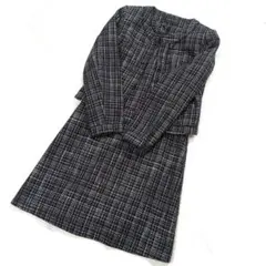 セレモニースーツ　ビジネス　 ジャケット ワンピースセット　13AR　大きめ