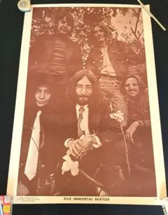 FIVE IMMORTAL BEATLES ポスター