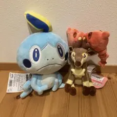 POKEMON 포켓몬 センター ぬいぐるみ メッソン メブキジカ 2体セット