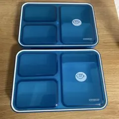 フードマン 2個セット FOODMAN 600ml ブルー 弁当箱のサムネイル