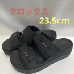 Crocs LiteRide クロックス サンダル 厚底 ブラック 23.5cmのサムネイル