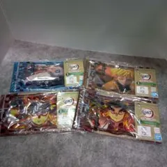 鬼滅の刃 キャラクター　クリアマルチケース　4個