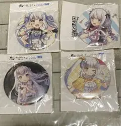 プロセカ プロジェクトセカイ はぴこれくじ 日野森志歩缶バッジC 4点