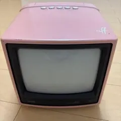 レトロnational ブラウン管テレビ ピンクTH11-S29 - メルカリ