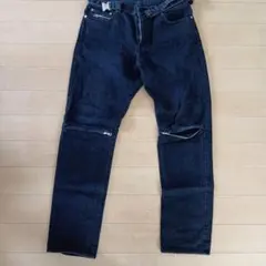 sacai 膝ジップ ストレートデニムパンツのサムネイル