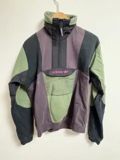 adidas originalsアドベンチャーフィールドハーフジップスウェット