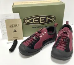 新品「KEEN」ジャスパーロックスSP レザースニーカー US9/27cm