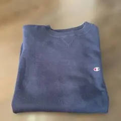 Champion チャンピオン スウェット 半袖 ネイビー M