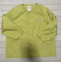 DANTON ダントン ノーカラージャケット danton 36 イエロー　新品のサムネイル