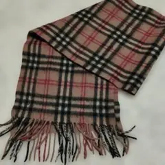 チェックマフラー