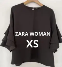 ZARA WOMAN 黒トップス XS