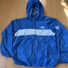 HELLY HANSEN フード付きウィンドブレーカー ブルー120センチのサムネイル
