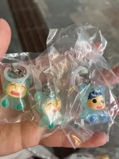 クレヨンしんちゃん めじるしアクセサリー みんなでくまパジャマ 3点セット