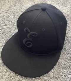 ELEMENT メンズ キャップ 刺繍ロゴ ブラック ストリート系