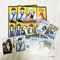 銀魂展　20周年記念　入場者特典　カード　銀魂わーるど　ガラポン　クリアシート