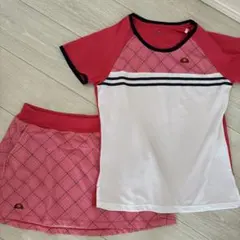 ellesse テニスウェア セットアップ イエロー - メルカリ