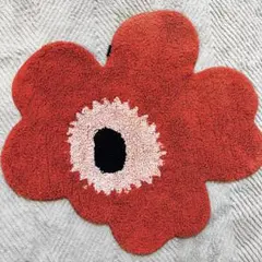 marimekko マリメッコ ウニッコ バスマット オレンジ 未使用 - メルカリ