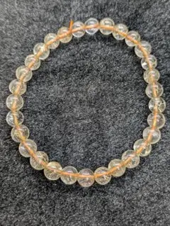 ゴールドルチルクォーツ天然石ブレスレット