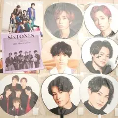 SixTONES 田中樹 松村北斗 うちわ ほくじゅり おまけ付き