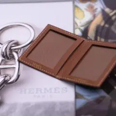 保管品】エルメス メモ帳 ボックスカーフ ゴールド エプソンor