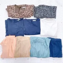 【レディースオフィスカジュアル夏服セット】ワンピース　スカート　トップス