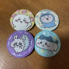 ちいかわ　刺繍缶バッジ