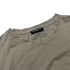 11AW BALMAIN デルカナン期 デストロイ加工Tシャツのサムネイル