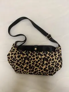 レオパード柄 ショルダーバッグ